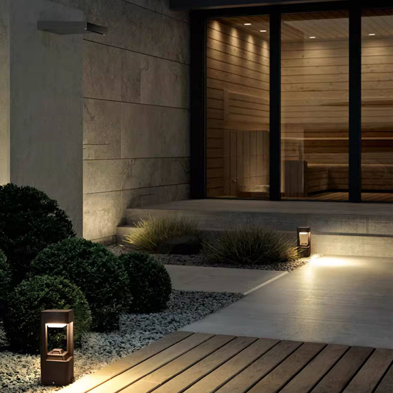 Luminous floor lamp courtyard  - Solar Garden Light ulasan dan harga