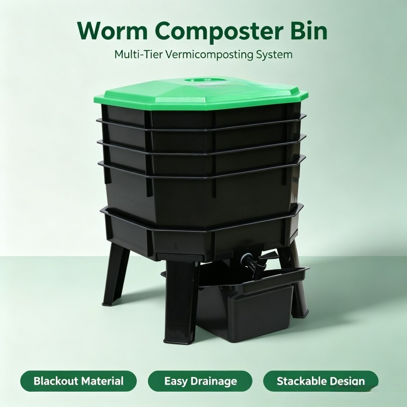 Worm Composter Bin for Kitchen - Compost Bin ulasan dan harga