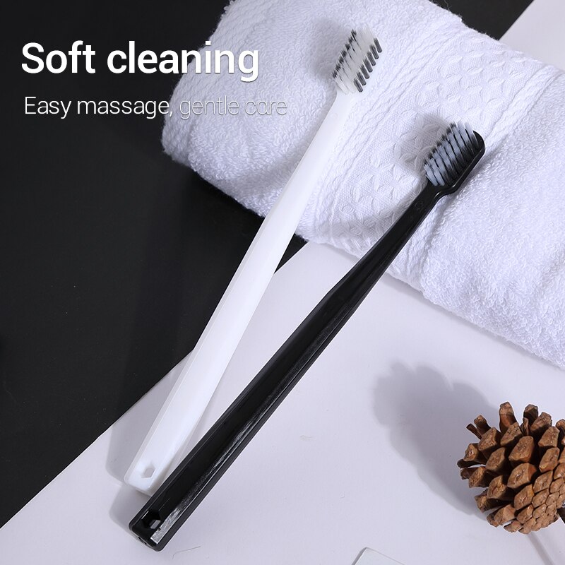 10PC Bamboo Charcoal Brush Sil - Bamboo Toothbrush ulasan dan harga