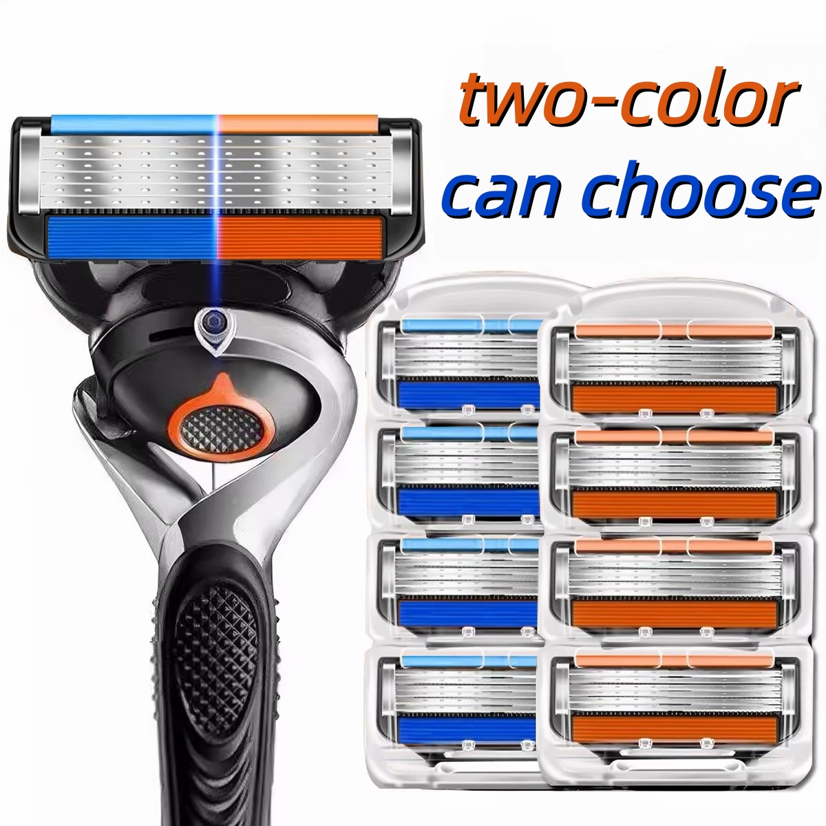 Men's 6-Layer Stainless Steel  - Safety Razor Handle ulasan dan harga