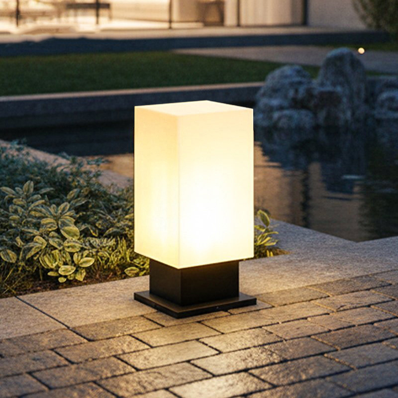 Luminous floor lamp courtyard  - Solar Garden Light ulasan dan harga
