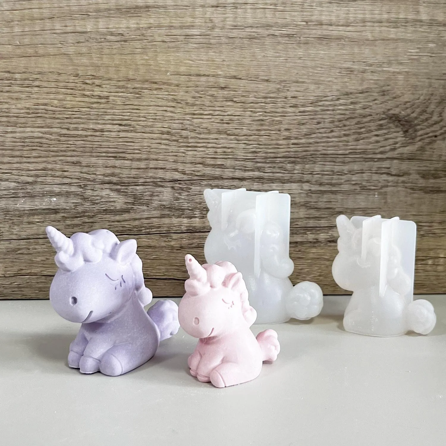 3D Geometric Silicone Unicorn  - Eco Soap ulasan dan harga