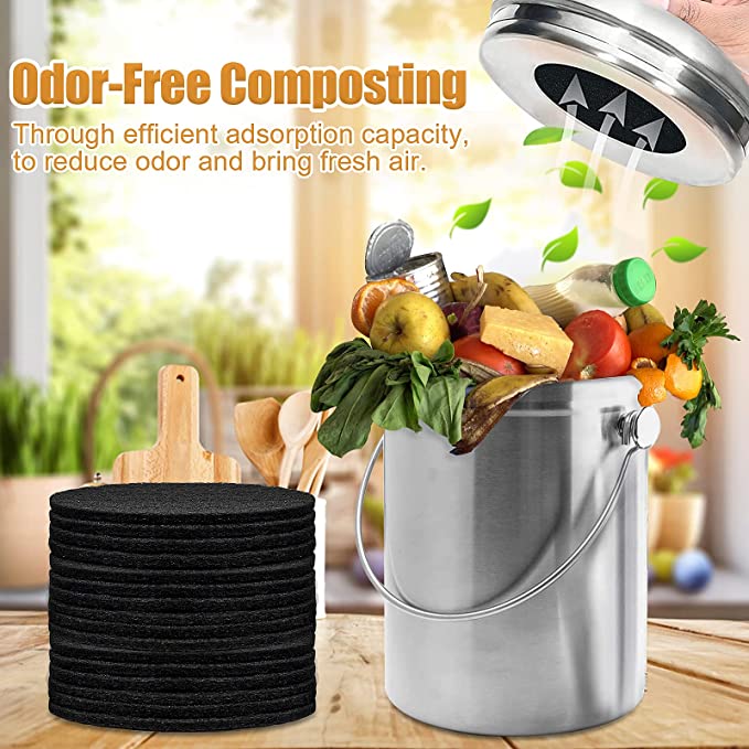 16 Pieces Compost Bin Bucket F - Compost Bin ulasan dan harga