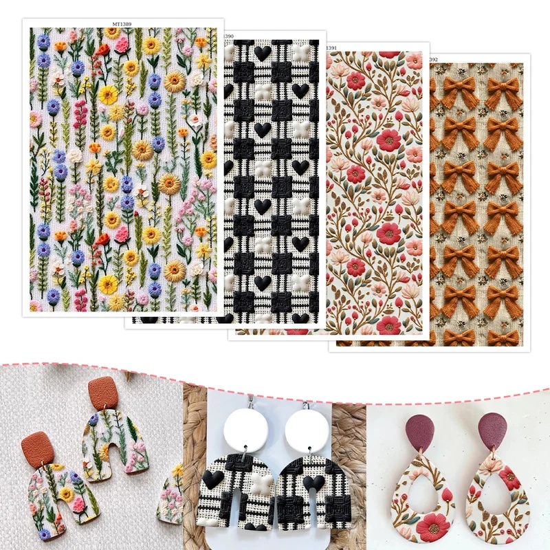 Colorful Blossom Polymer Clay  - Beeswax Wrap ulasan dan harga