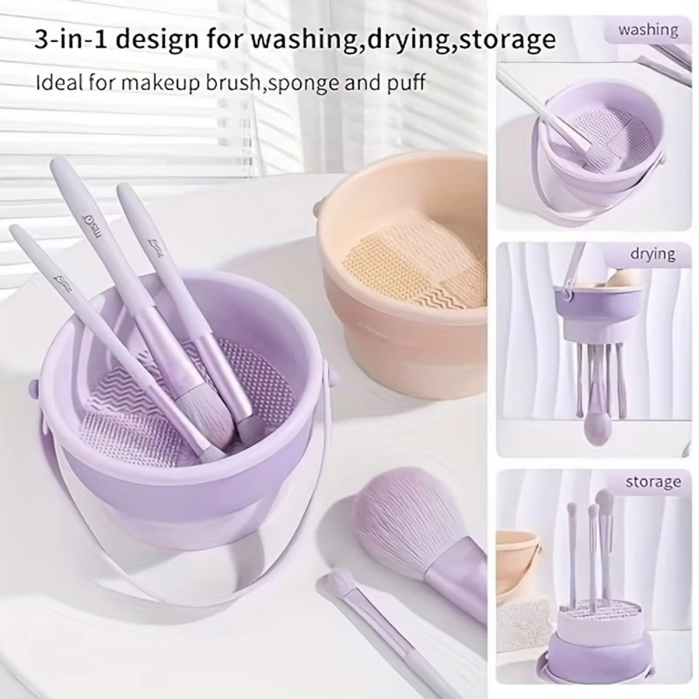 3 In 1 Silicone Cosmetic Brush - Eco Sponge ulasan dan harga