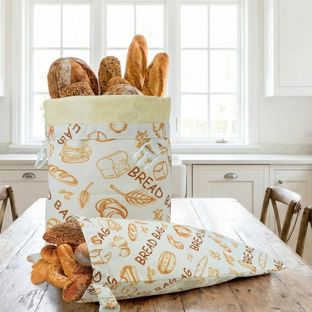 Reusable Beeswax Bread Bags Be - Reusable Bag ulasan dan harga