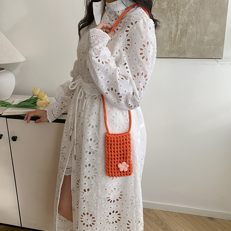 1pcs New Hollow Knitting Multi - Reusable Bag ulasan dan harga