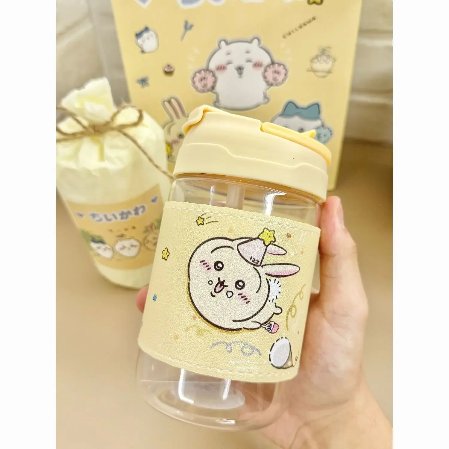 Chiikawa Hachiware Cute Kawaii - Reusable Straw ulasan dan harga