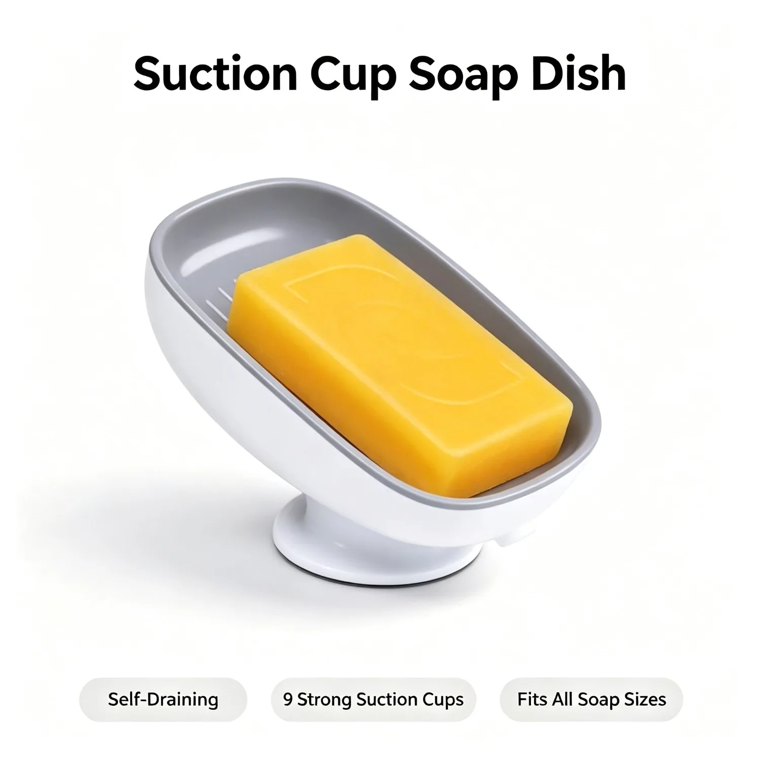 1pcs Drain Soap Holder Leaf Sh - Eco Sponge ulasan dan harga