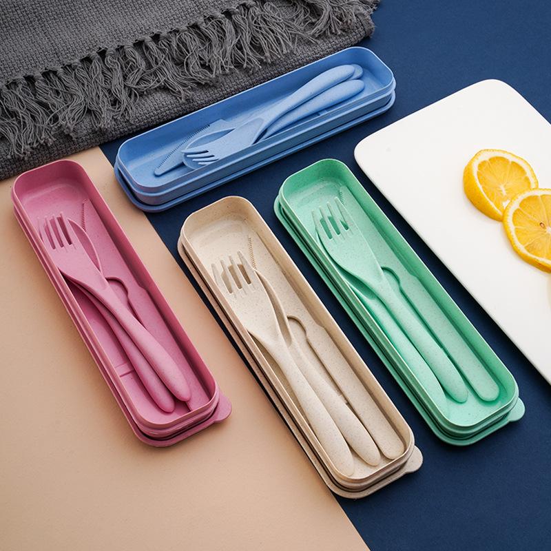 Wheat Straw Reusable Cutlery S - Reusable Straw ulasan dan harga