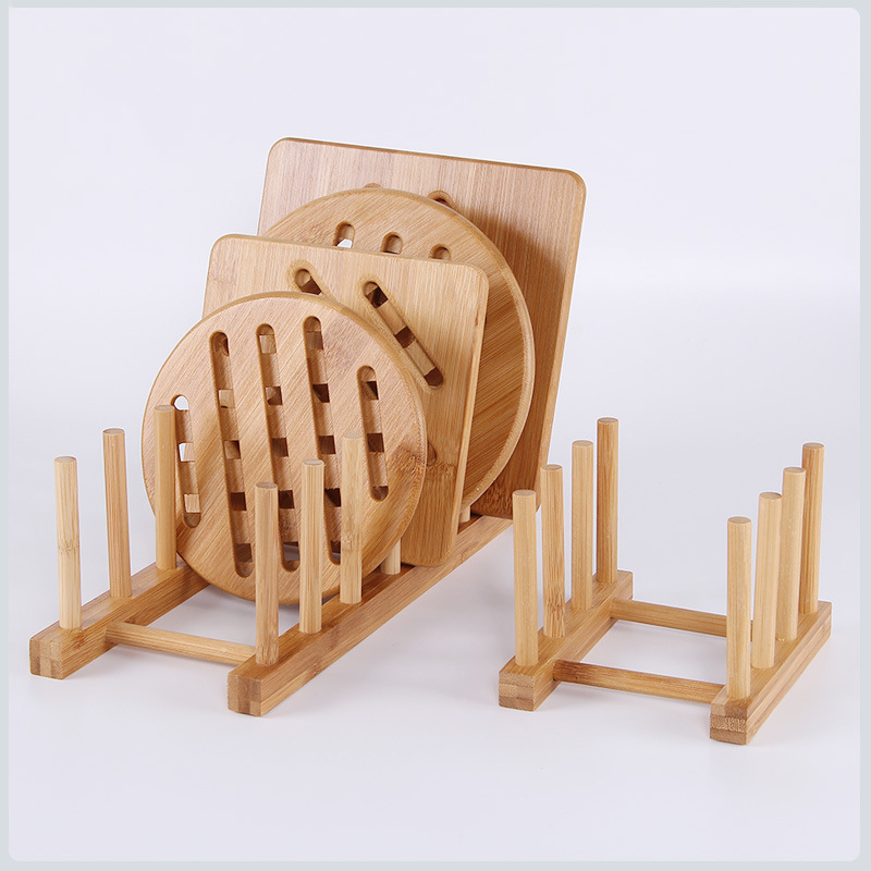 Kitchen Drainer Rack Dish Pot  - Bamboo Cutlery ulasan dan harga