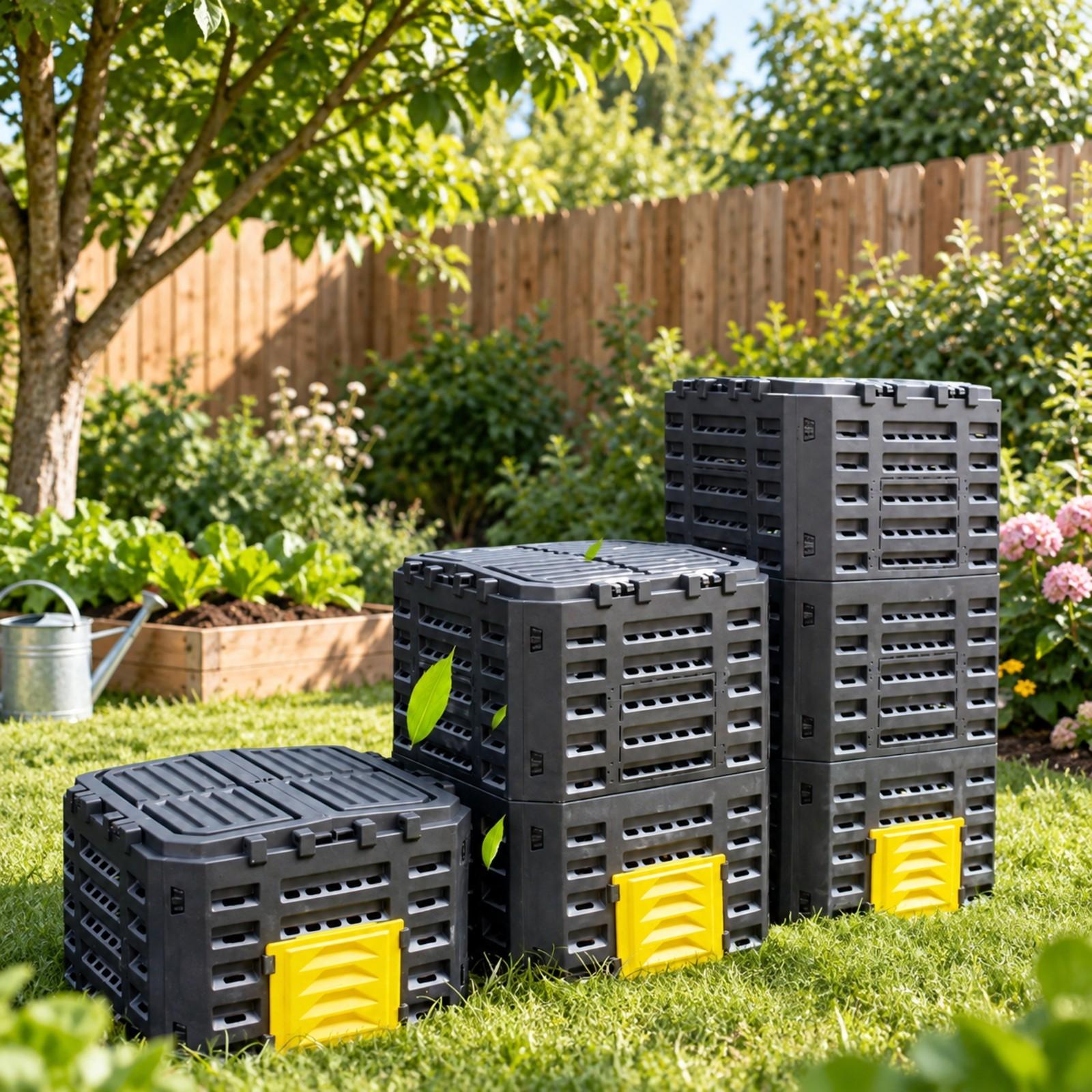 Compost Box for Garden Outdoor - Compost Bin ulasan dan harga