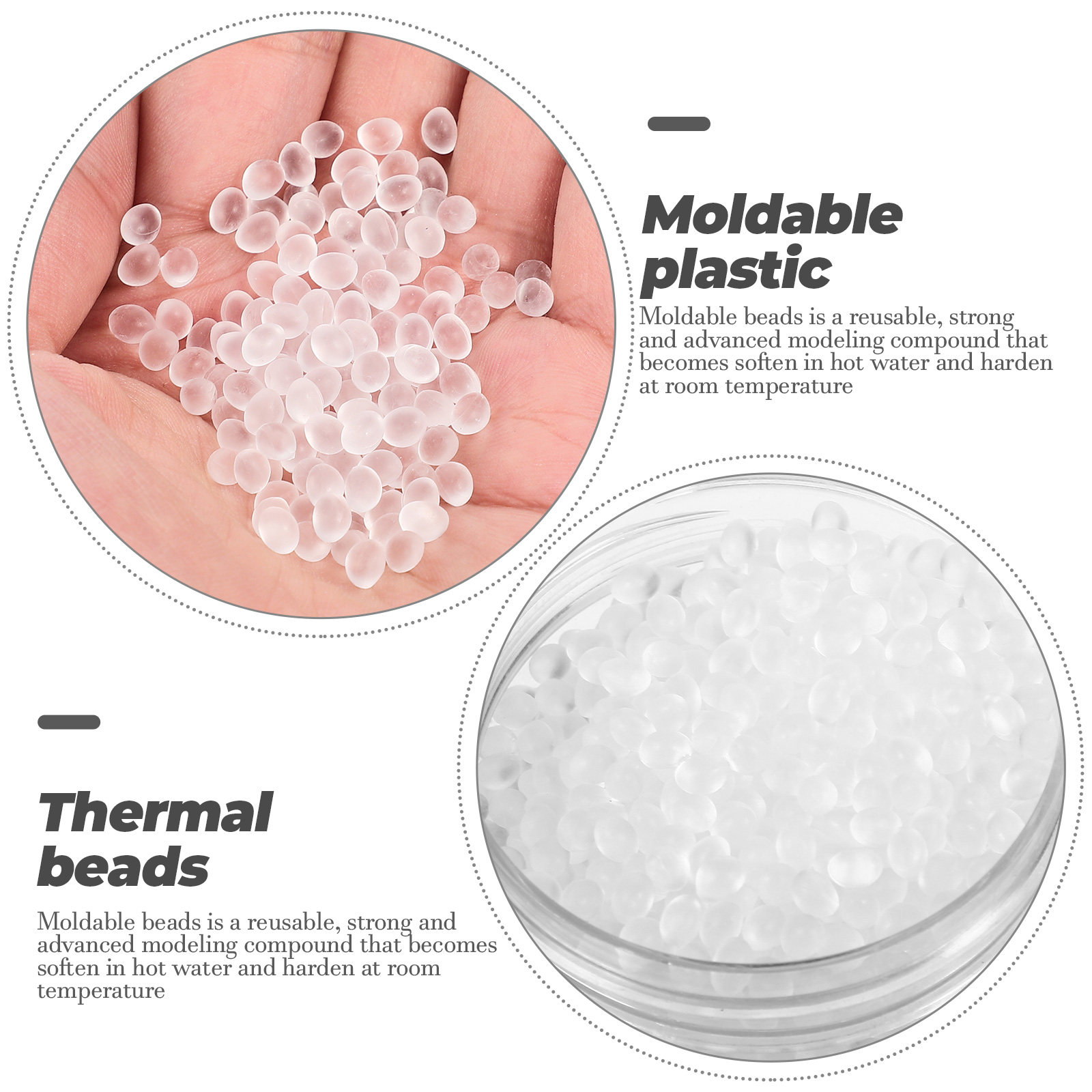 1 Bottle Thermoplastic Beads P - Reusable Bottle ulasan dan harga