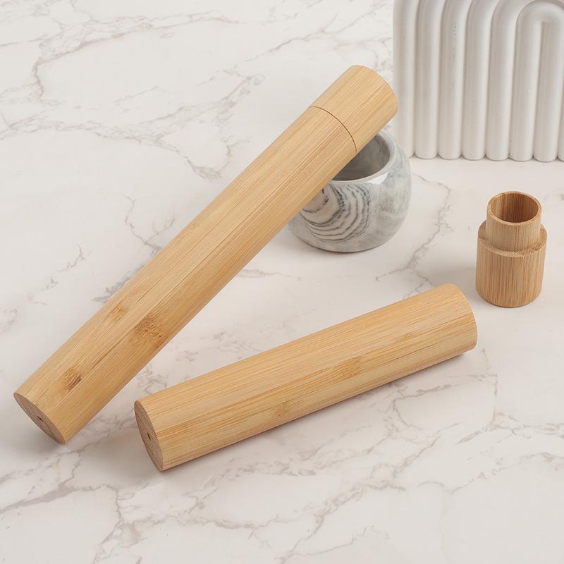 【A】Empty Bamboo Toothbrush Tub - Bamboo Toothbrush ulasan dan harga